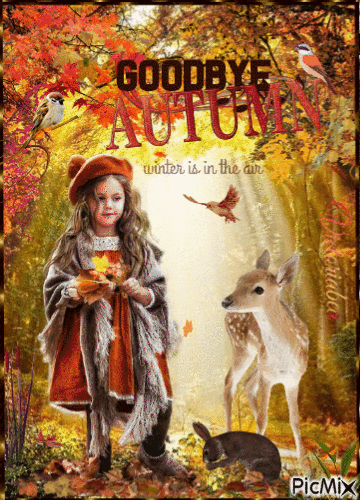 Goodbye Autumn - Free animated GIF