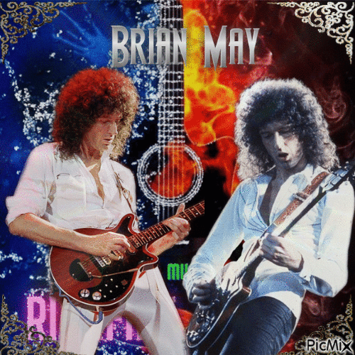 Brian May - Δωρεάν κινούμενο GIF