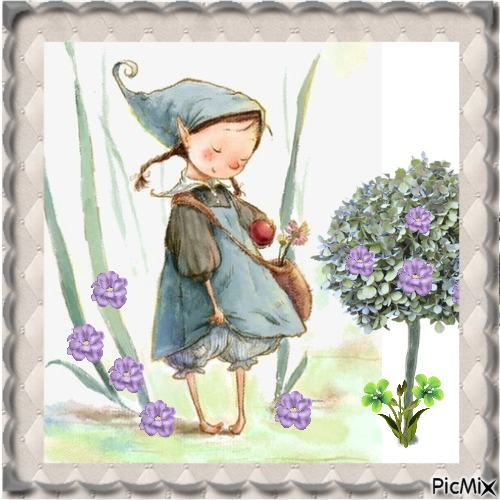 sweety in the garden - бесплатно png