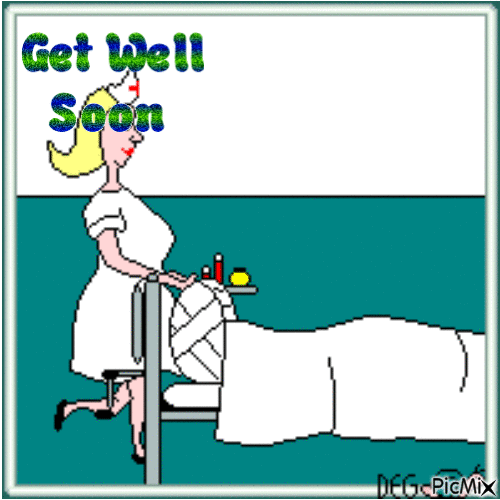 Get Well Soon - Bezmaksas animēts GIF
