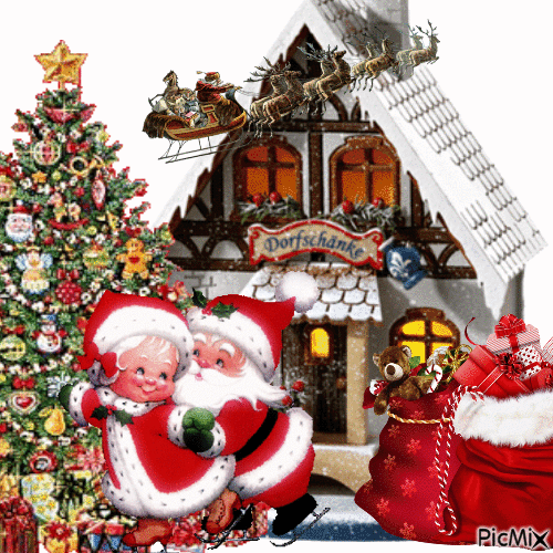The Santa Claus - Бесплатни анимирани ГИФ