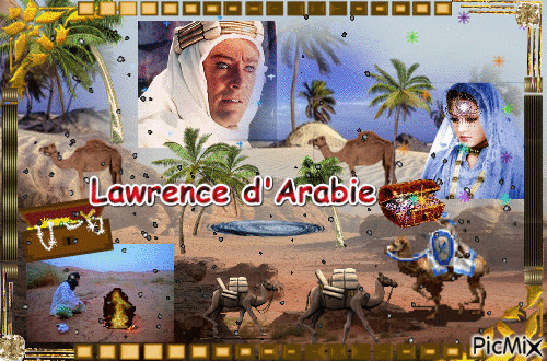 Lawrence d'Arabie - Nemokamas animacinis gif