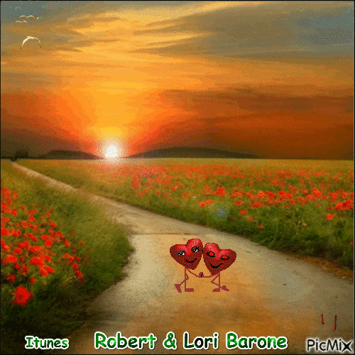 Robert & Lori Barone Music is on Itunes - Free animated GIF