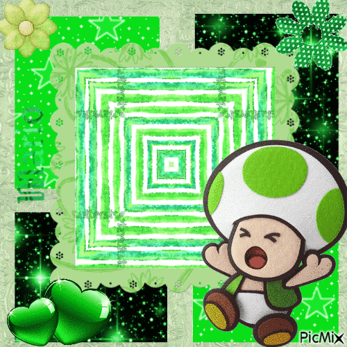 Green Toad - Zdarma animovaný GIF