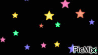 étoiles - Ingyenes animált GIF