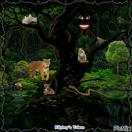 Jungle2 - GIF animasi gratis