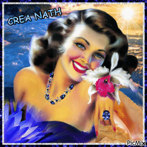 summer pin up  concours - GIF animate gratis
