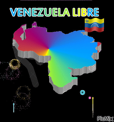 VENEZUELA. - GIF animado grátis