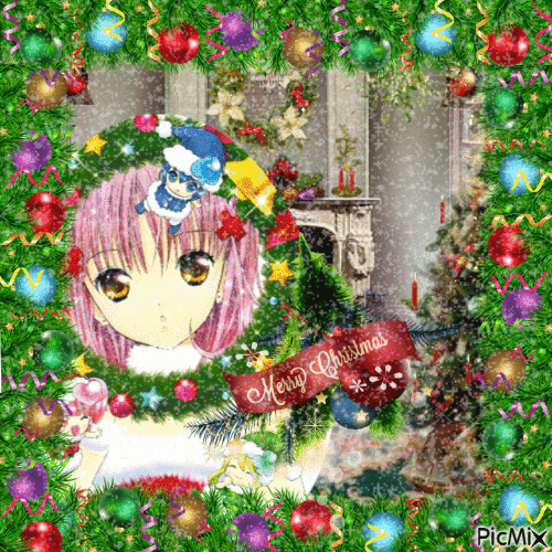 merry christmas :) - Безплатен анимиран GIF