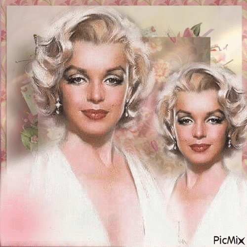 Marilyn Monroe - Zdarma animovaný GIF