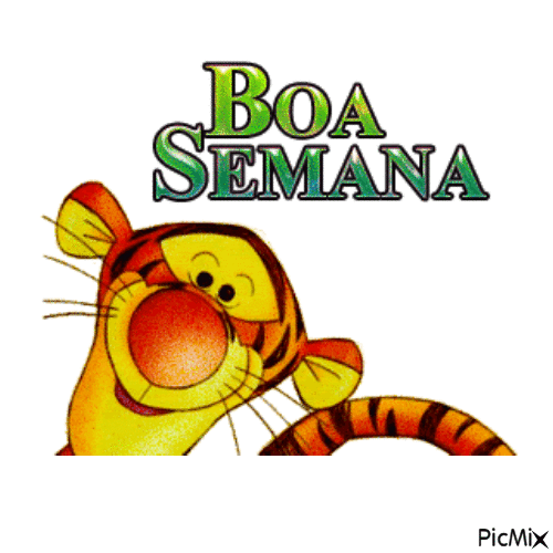 Boa Semana - Animovaný GIF zadarmo