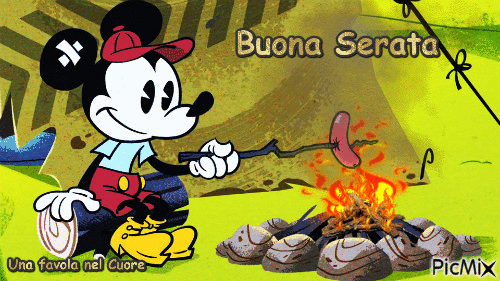 Buona serata - Бесплатный анимированный гифка