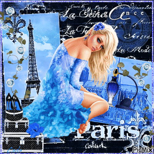 PARIS Elegance - Gratis geanimeerde GIF