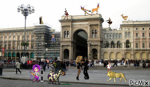MILANO - Bezmaksas animēts GIF