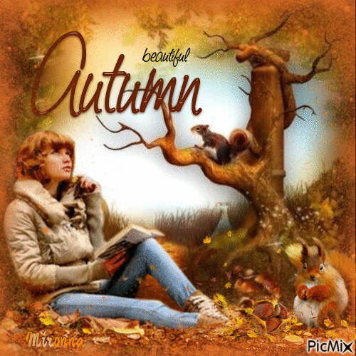 Beautiful Autumn - Бесплатный анимированный гифка