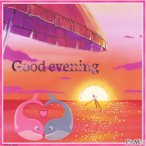 Good evening - 無料のアニメーション GIF