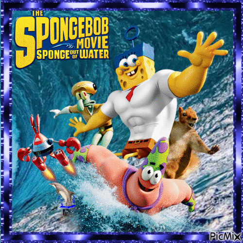 Spongebob: Sponge Out of Water - Бесплатный анимированный гифка