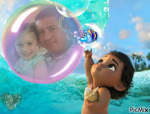 Burbujas de amor - GIF animado grátis
