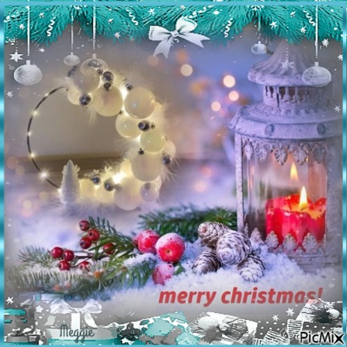 Christmas card - PNG gratuit
