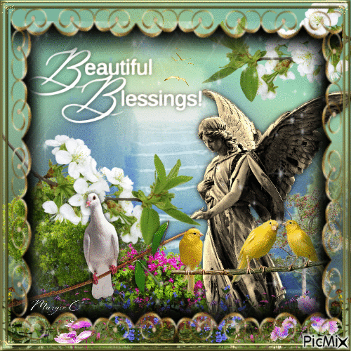 Beautiful Blessings! - 免费动画 GIF