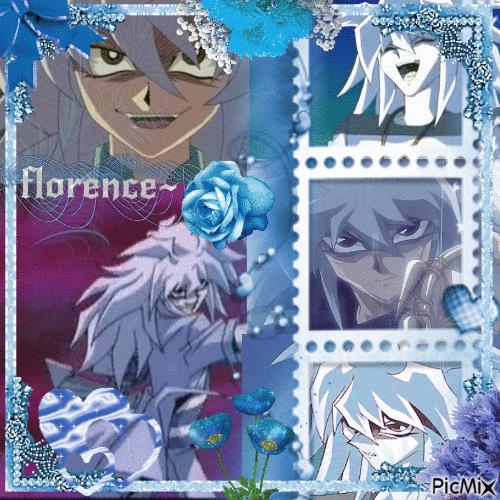 florence (yami bakura ryo) - Gratis animerad GIF