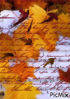 Sonata de otoño - Gratis animeret GIF