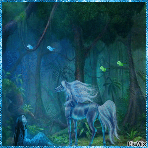 Enchanted Forest - GIF animasi gratis