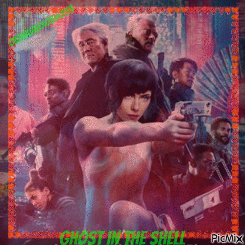 Ghost In The Shell - GIF animado grátis