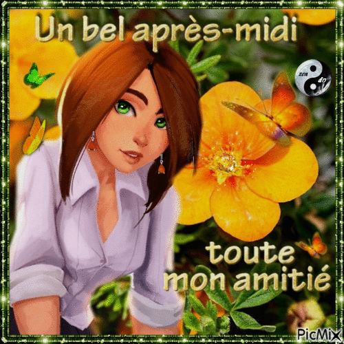 ✦ Amitié - Darmowy animowany GIF