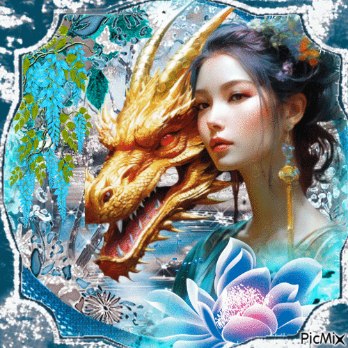 dragon fantasy - Бесплатни анимирани ГИФ