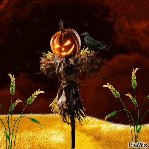 Scarecrow - Бесплатный анимированный гифка