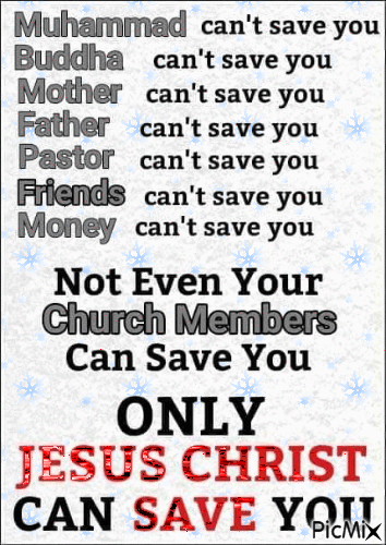 Jesus can save you - Free animated GIF - PicMix