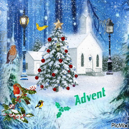 ☃️🎄 Advent ☃️🎄 - Ingyenes animált GIF