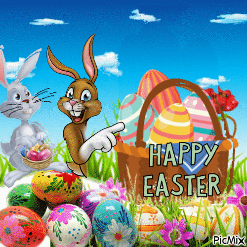 Easter - Animovaný GIF zadarmo