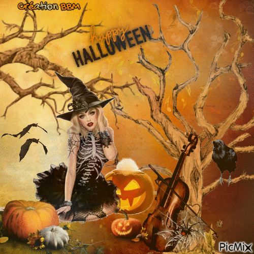 Halloween par BBM - Δωρεάν κινούμενο GIF