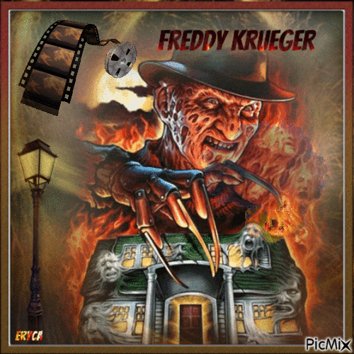 Film :  Freddy Krueger - GIF animé gratuit