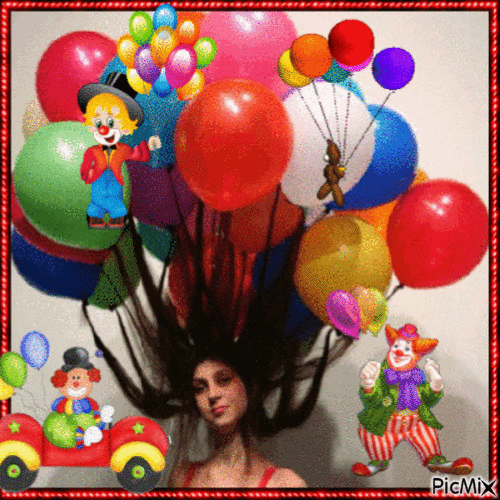 Balloons - Безплатен анимиран GIF