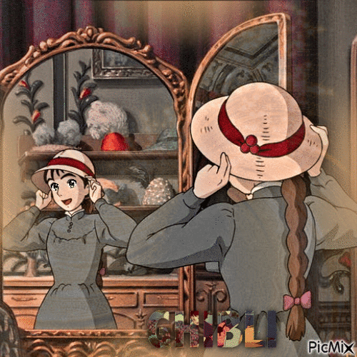 Studio Ghibli - Gratis animerad GIF