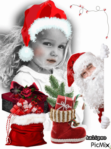 Santa Claus... - GIF animasi gratis