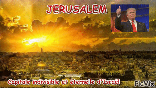 Jérusalem - GIF animado grátis