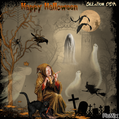 Halloween par BBM - Безплатен анимиран GIF