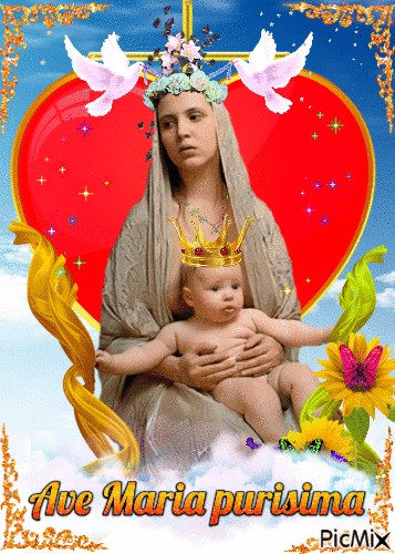 Ave Maria purísima - Ücretsiz animasyonlu GIF