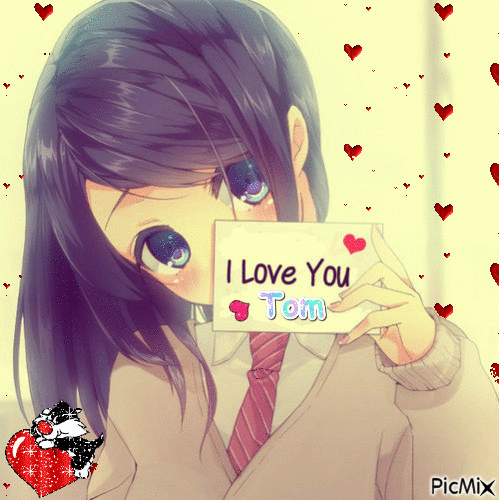 I ♥ you - 免费动画 GIF