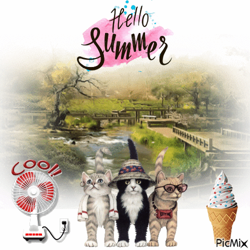 Hello Summer In St.Charles - Бесплатный анимированный гифка