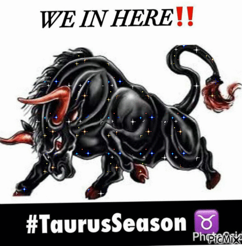 taurus season - Бесплатный анимированный гифка