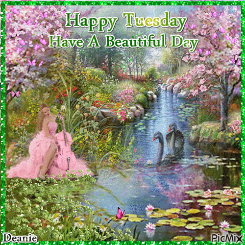 Happy Tuesday Have A Beautiful Day - Безплатен анимиран GIF