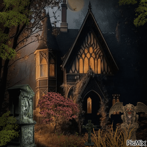 Gotische Dunkelheit - GIF animado gratis