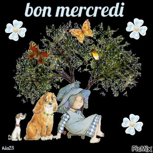 mercredi - Безплатен анимиран GIF
