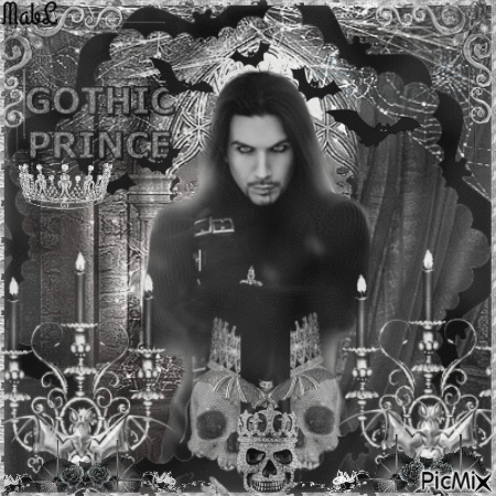 Gothic Prince - 無料のアニメーション GIF