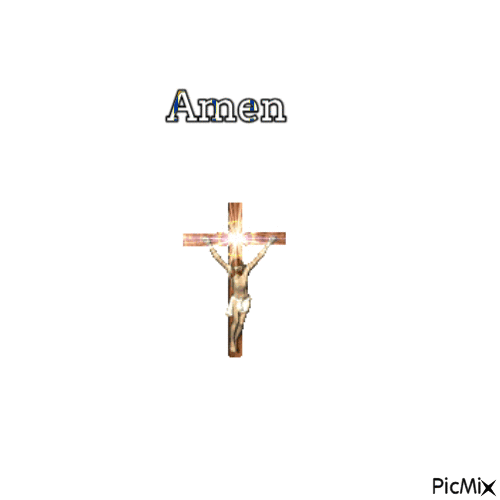Amen - Animovaný GIF zadarmo